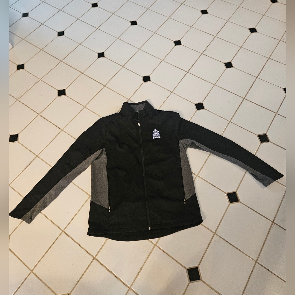 Cutter & Buck Two-Tone Black and Gray Jacket